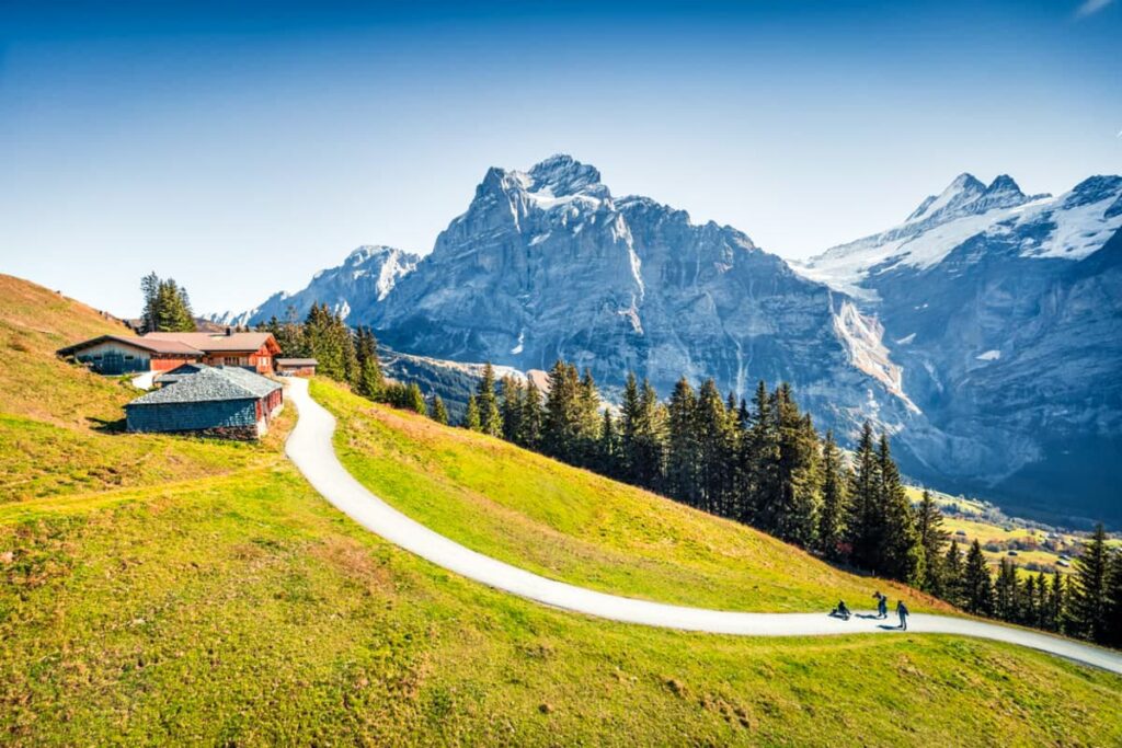 How much does it cost to go to Switzerland in 2026 travel guide image showing Swiss Alps landscape