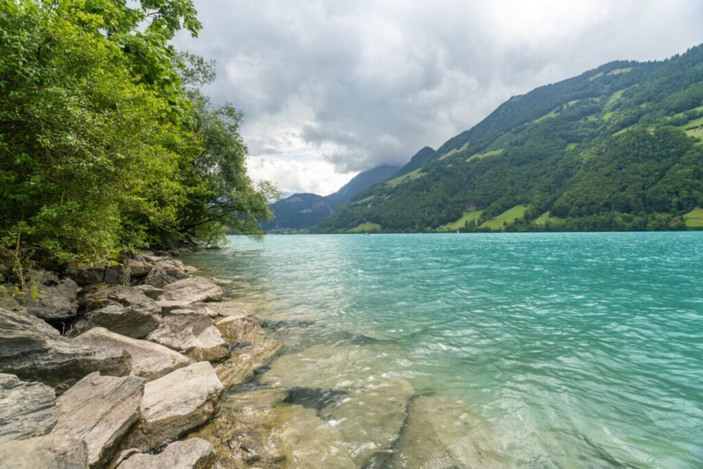 Interlaken Travel Guide: Best Things to Do & Travel Tips 5 Lake Brienz turquoise water Switzerland
